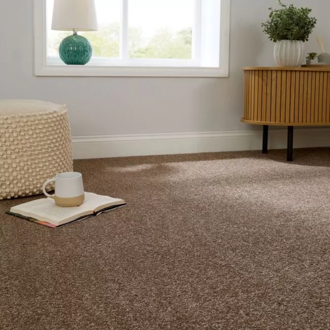 Leo Saxony Camel Deep Pile Carpet