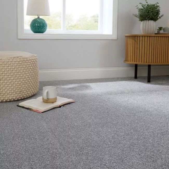 Leo Saxony Granite Deep Pile Carpet