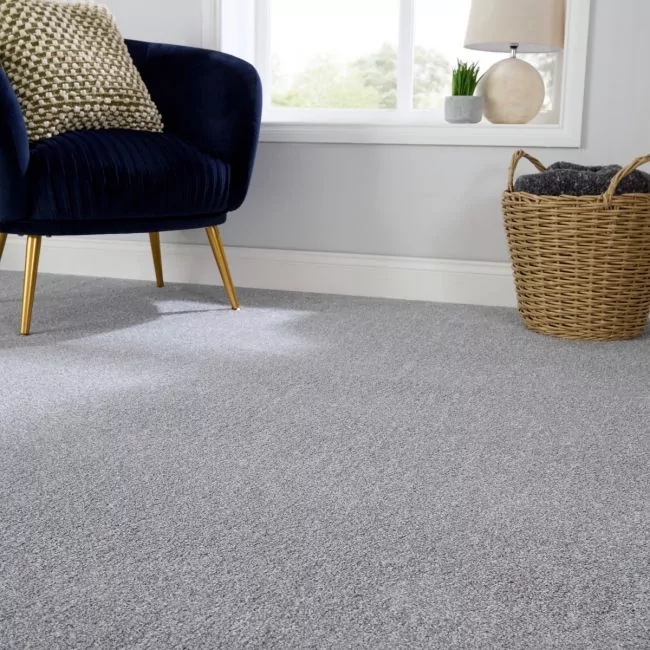 Leo Saxony Rain Cloud Deep Pile Carpet