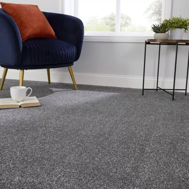 Leo Saxony Salt and Pepper Deep Pile Carpet