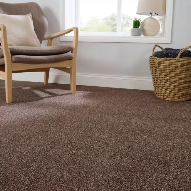 Leo Twist Bourbon Short Pile Carpet