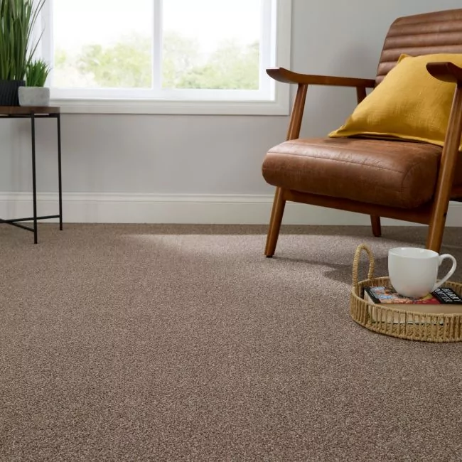 Leo Twist Bran Short Pile Carpet