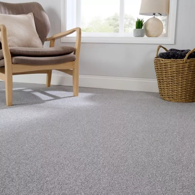 Leo Twist Snow Storm Short Pile Carpet