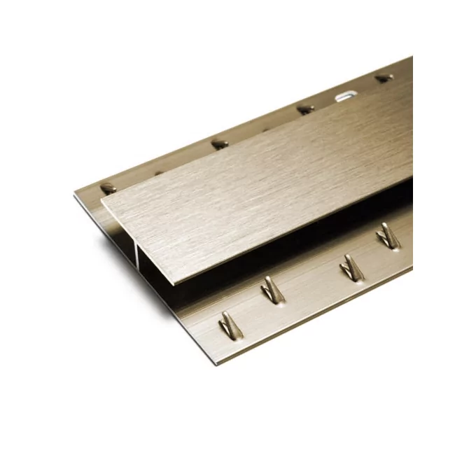 Premier Brushed Light Bronze Double Door Threshold