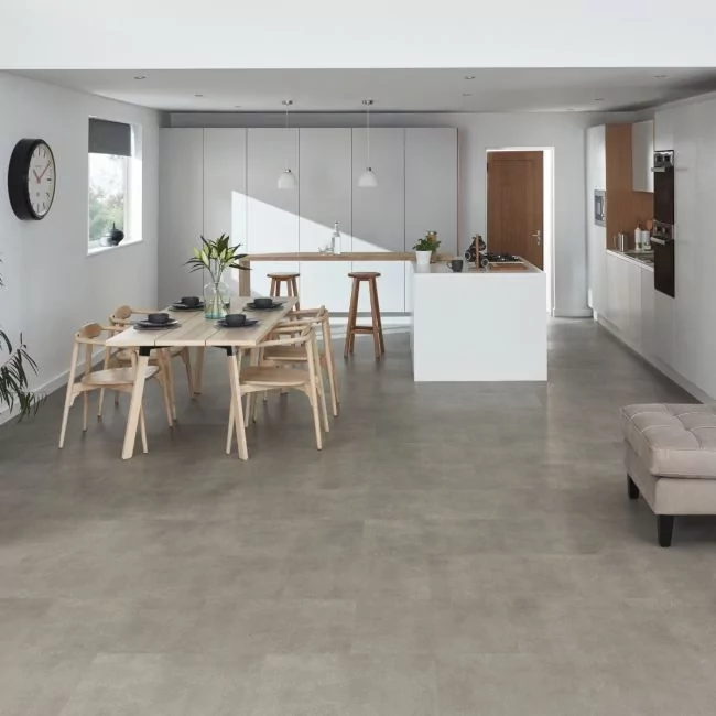 Karndean Van Gogh Rigid Core Metro Grey RKT2403 Vinyl Floor Tiles