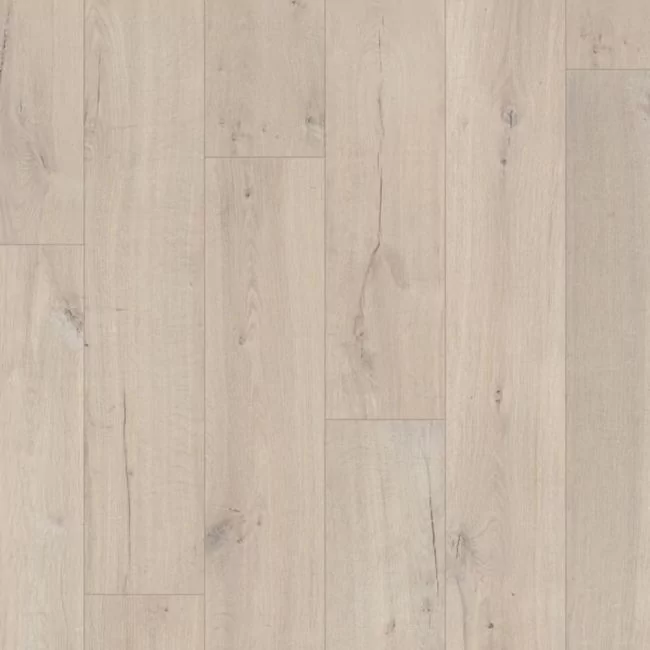 Water Resistant Laminate Flooring Planks In Light Oak Design For Kitchens And Hallways Quick Step Im1854