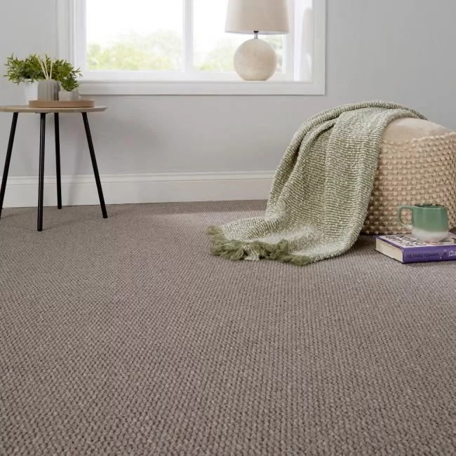 Resilience Coffee Boucle Loop Carpet