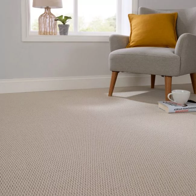 Resilience Cream Boucle Loop Carpet