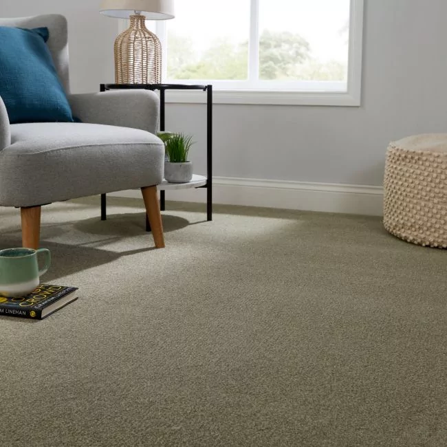 Saxonia Sage Deep Pile Carpet