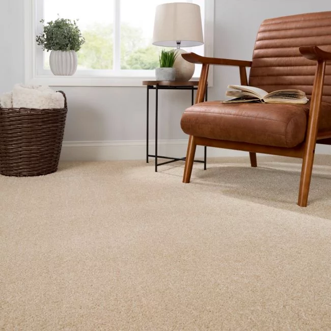 Splendour Gold Deep Pile Saxony Carpet