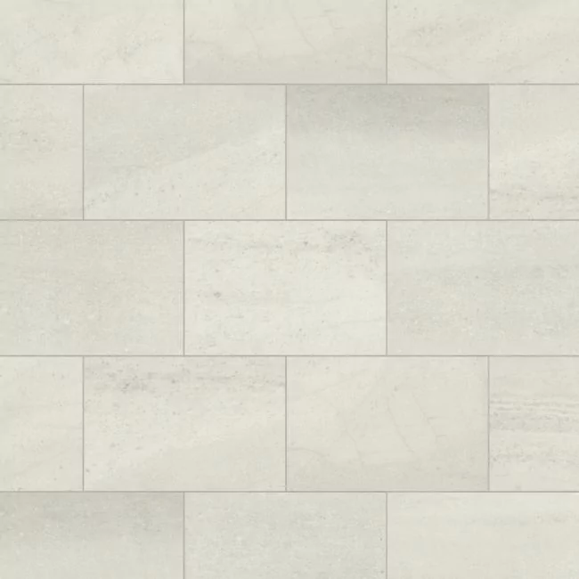 Smooth Finish Lvt Tiles In Light Ivory Concrete Shade With Square Edges For Use In Residential Bathrooms Honed Oyster Slate St17