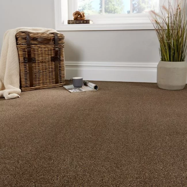 Walkover Taupe Twist Pile Carpet