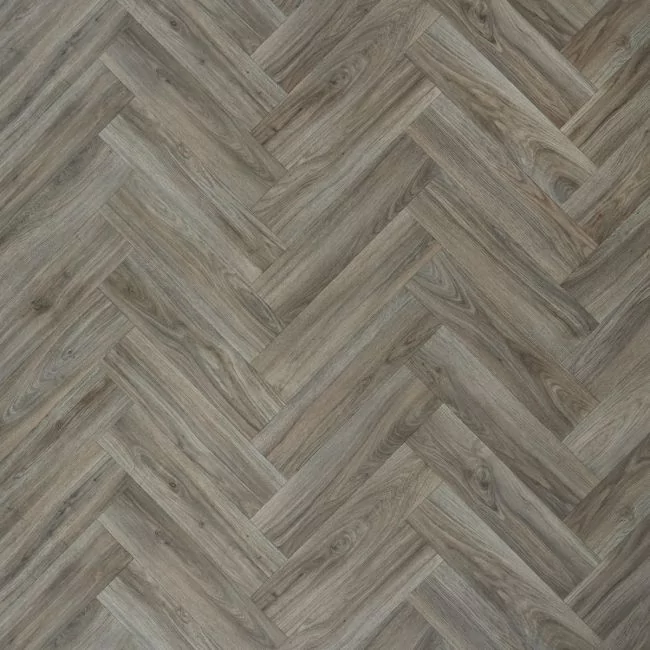 Cronus 50 Umber Parquet 5mm Thick Vinyl Flooring