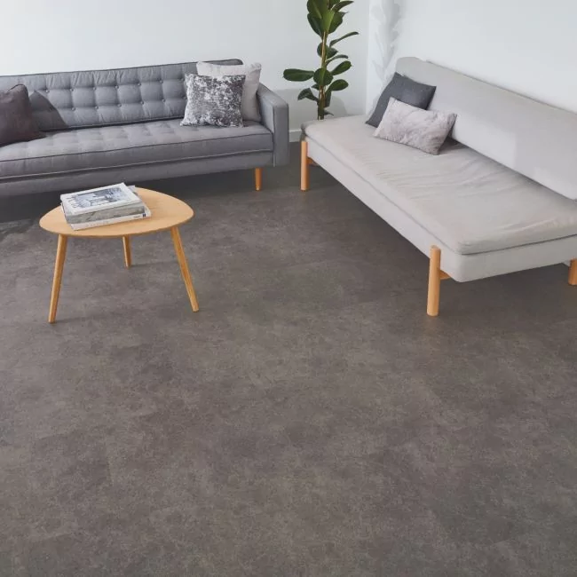 Karndean Van Gogh Volcanic Black VGT2406 Vinyl Floor Tiles