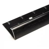 Premier Brushed Black Single Door Threshold