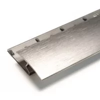 Premier Brushed Steel Z Door Threshold