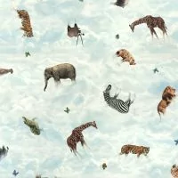 Abstract Savannah Sky Sheet Vinyl Flooring