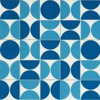 Popart Saphire Blue Sheet Vinyl Flooring