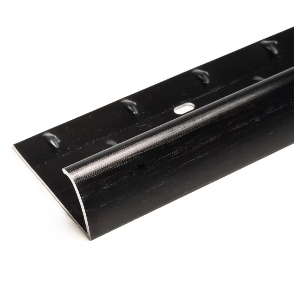 Premier Brushed Black Single Door Threshold