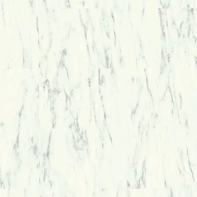 Quickstep Oro Marble Carrara White AVSTU40136 LVT
