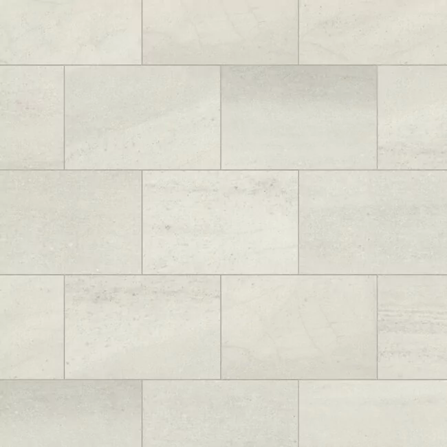 Smooth Finish Lvt Tiles In Light Ivory Concrete Shade With Square Edges For Use In Residential Bathrooms Honed Oyster Slate St17