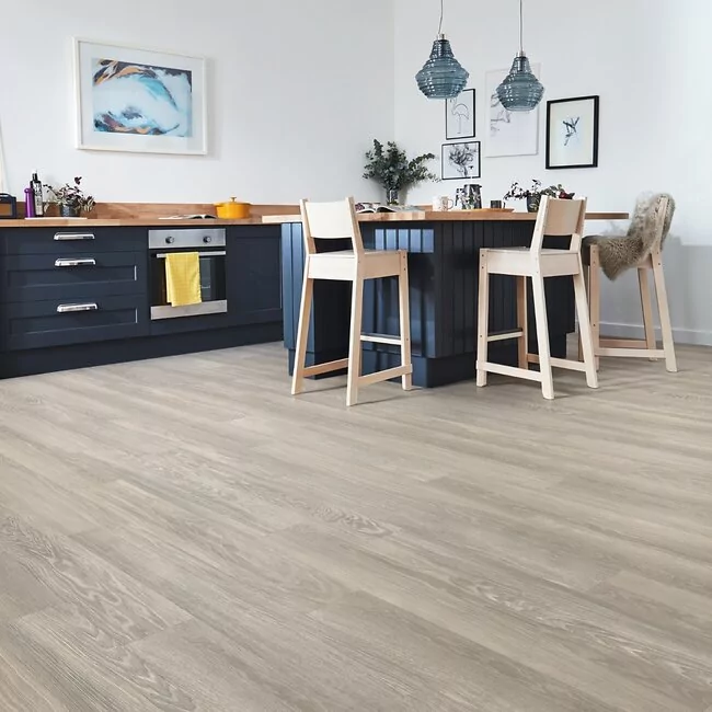 Karndean Knight Tile Rigid Core Grey Limed Oak SCB-KP138-6 LVT