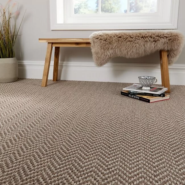 Pattern Play Taupey ZigZag Carpet