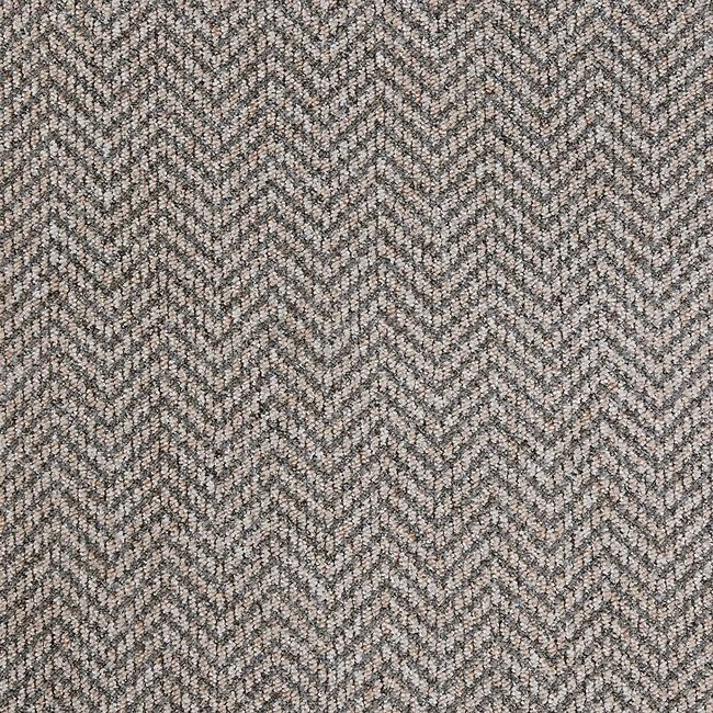 Pattern Play Greige Zigzag Carpet