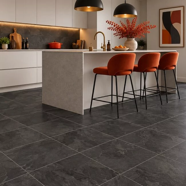 Karndean Knight Tile Onyx T88 LVT
