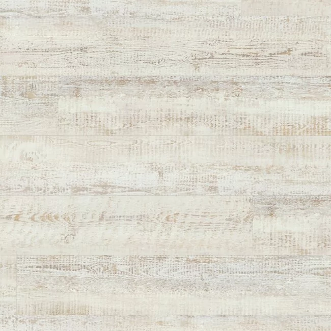 White Painted Oak Kp105 Luxuxry Vinyl Floor Planks With Beige Undertones For Bathroom And Hallway Floors