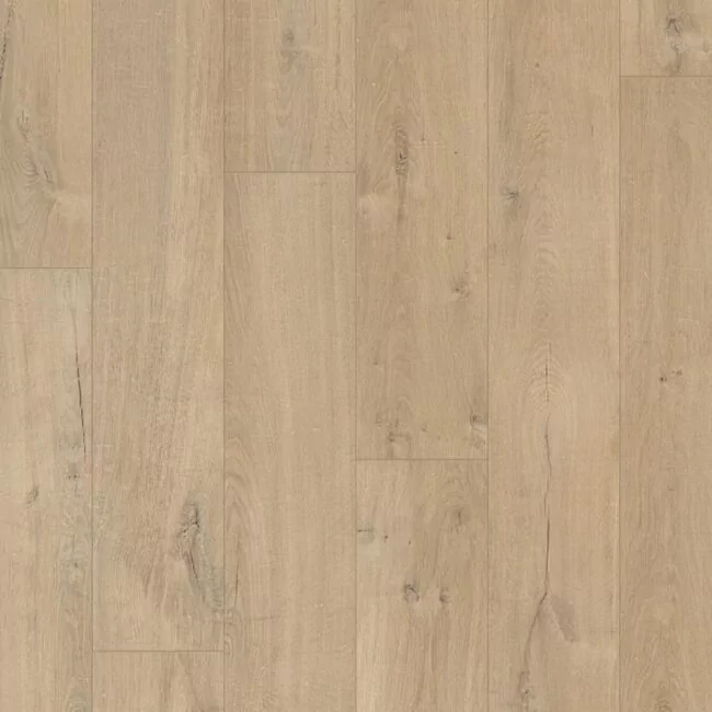 8Mm Quick Step Laminate Flooring Planks Soft Oak Medium Im1856 With Bevelled Edges And Textured Surface