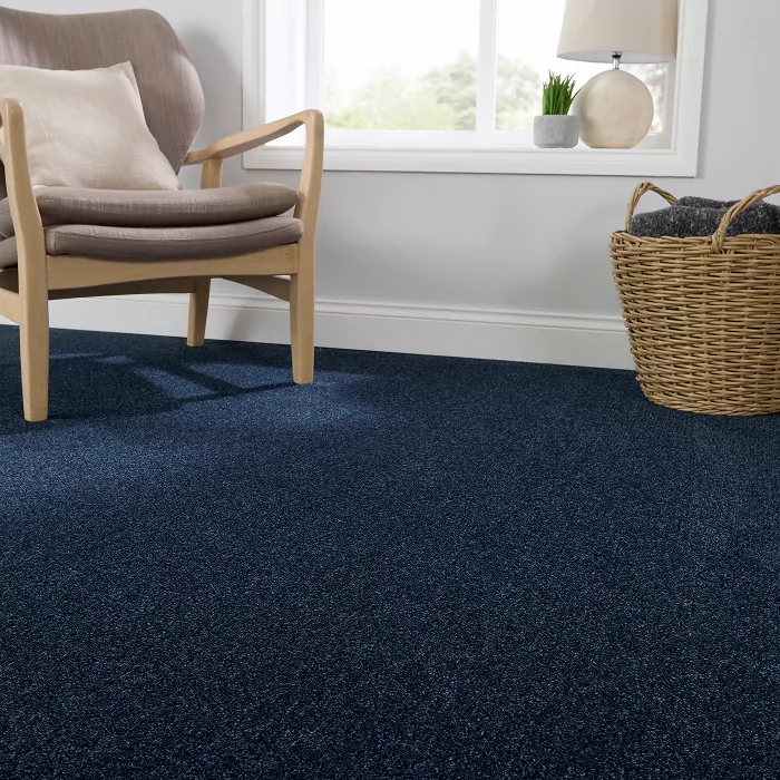 Soft Sense Blue Whisper Luxury Saxony