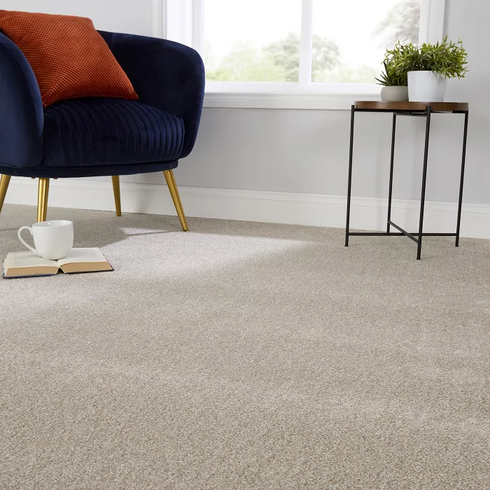 Soft Sense Silver Veil Luxury Saxony